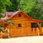 Hunters Hollow 2 Bedroom Log Cabin | Iowa Cabin Rentals