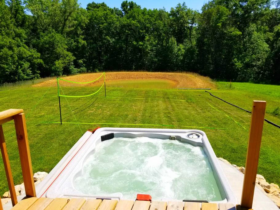 Whitetail Ridge 3 Bed Cabin W/ Hot Tub | Iowa Cabin Rentals